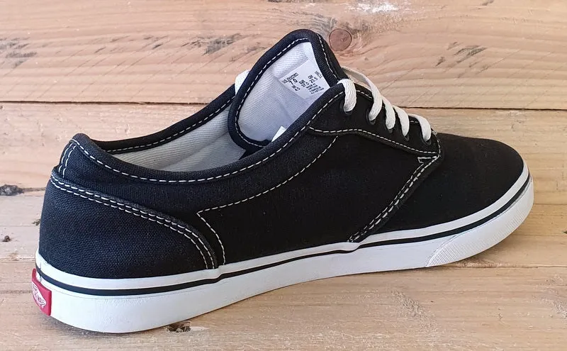 Vans Off The Wall Low Canvas Trainers UK4.5/US7/EU37 TC9R Black/White