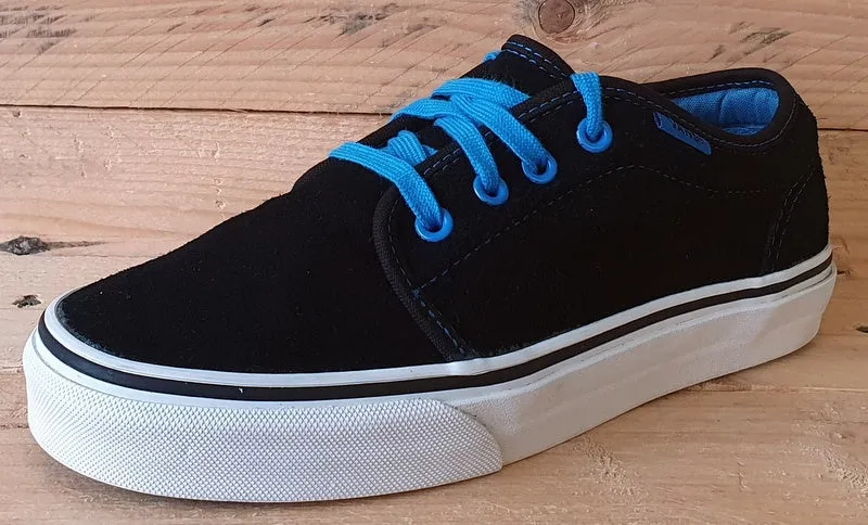 Vans Old Skool Low Suede Trainers UK4.5/US6.5/EU37 T375 Black/Blue/White
