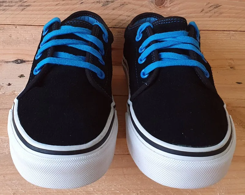 Vans Old Skool Low Suede Trainers UK4.5/US6.5/EU37 T375 Black/Blue/White