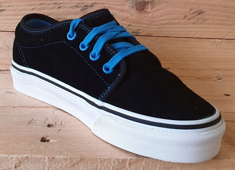 Vans Old Skool Low Suede Trainers UK4.5/US6.5/EU37 T375 Black/Blue/White