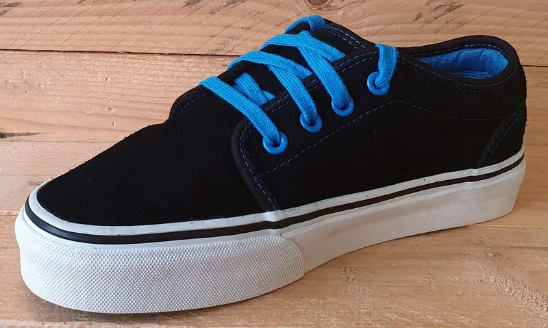 Vans Old Skool Low Suede Trainers UK4.5/US6.5/EU37 T375 Black/Blue/White