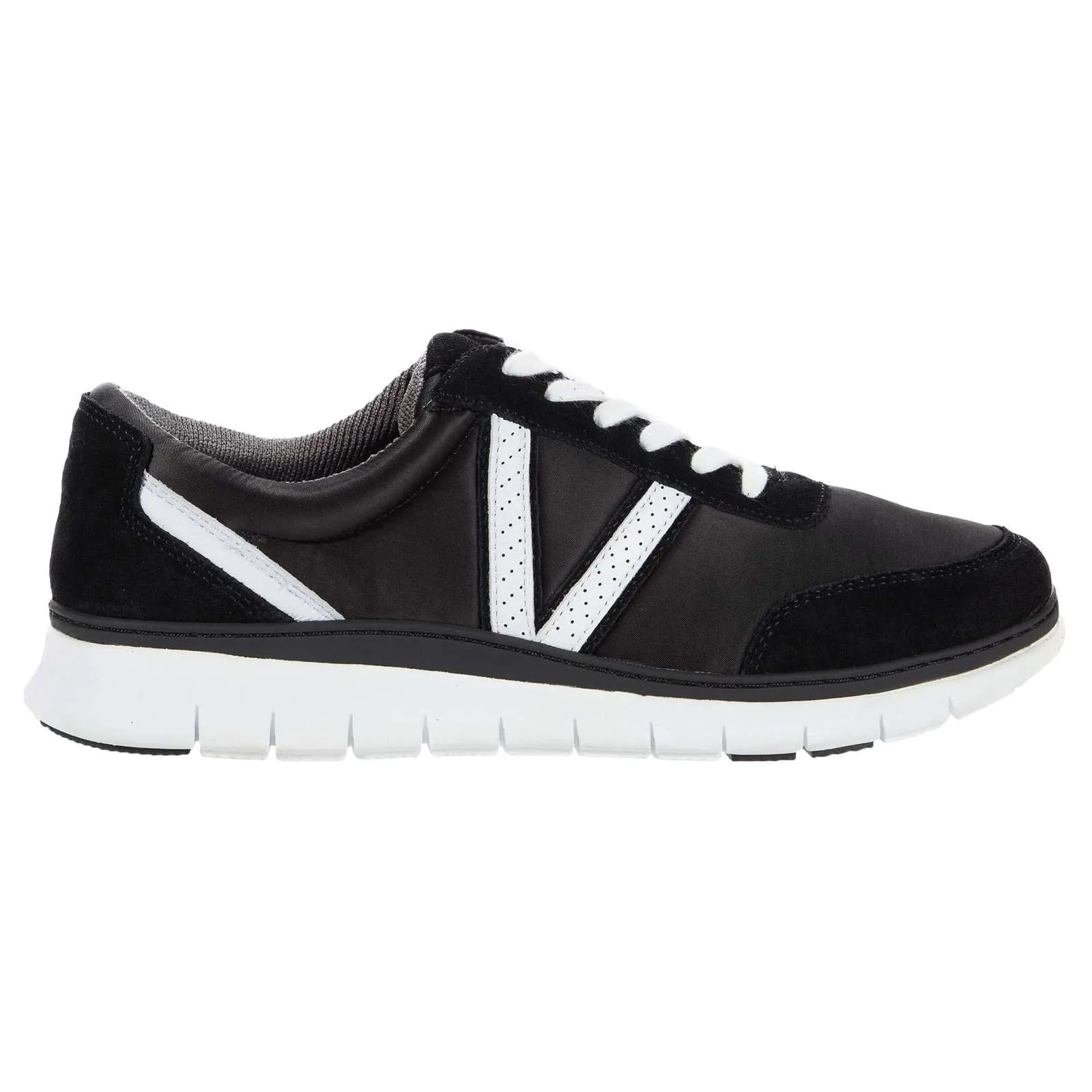 Vionic Fresh Nana Satin Leather Textile Women's Low Top Trainers