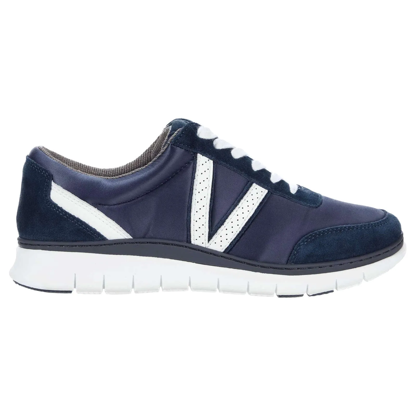 Vionic Fresh Nana Satin Leather Textile Women's Low Top Trainers
