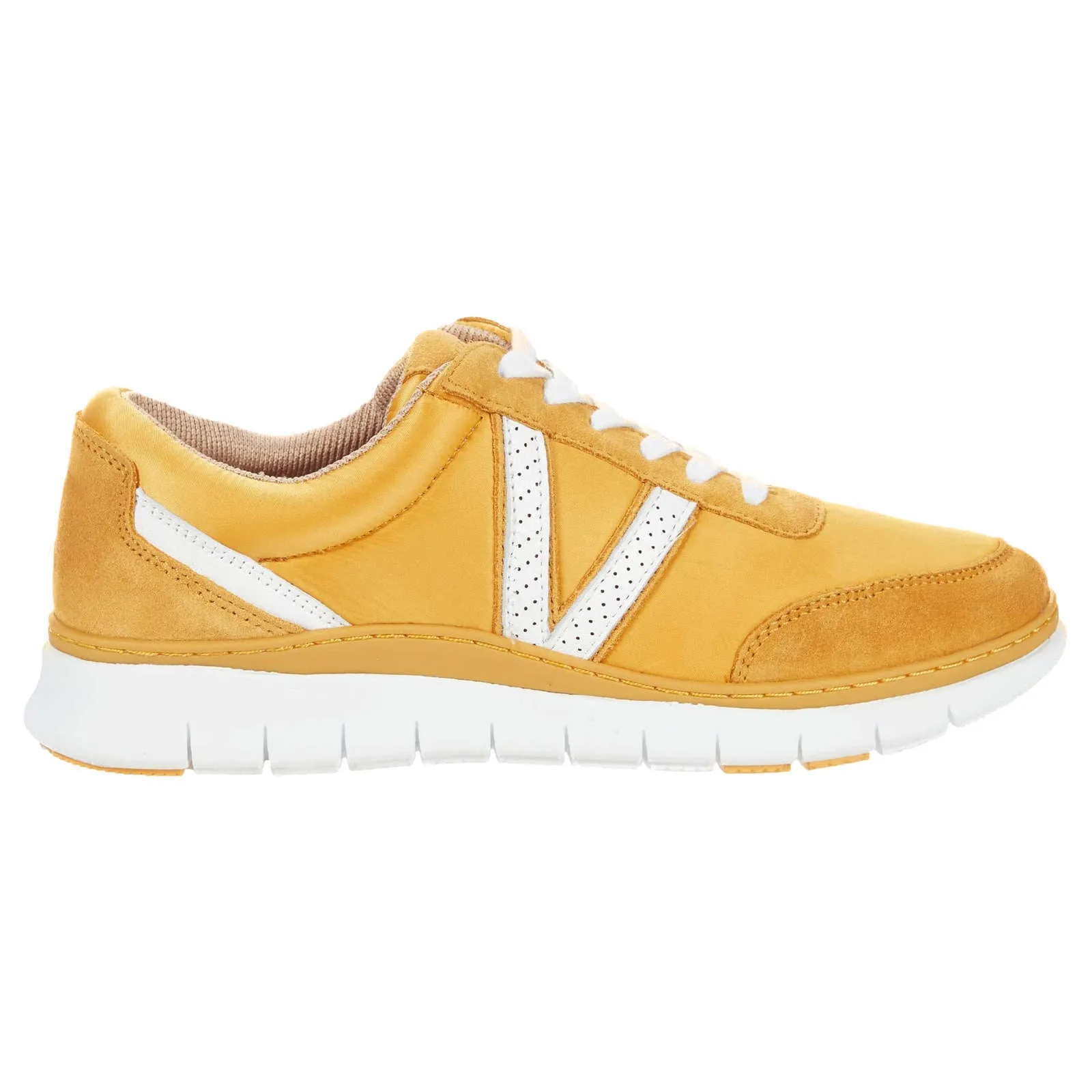 Vionic Fresh Nana Satin Leather Textile Women's Low Top Trainers