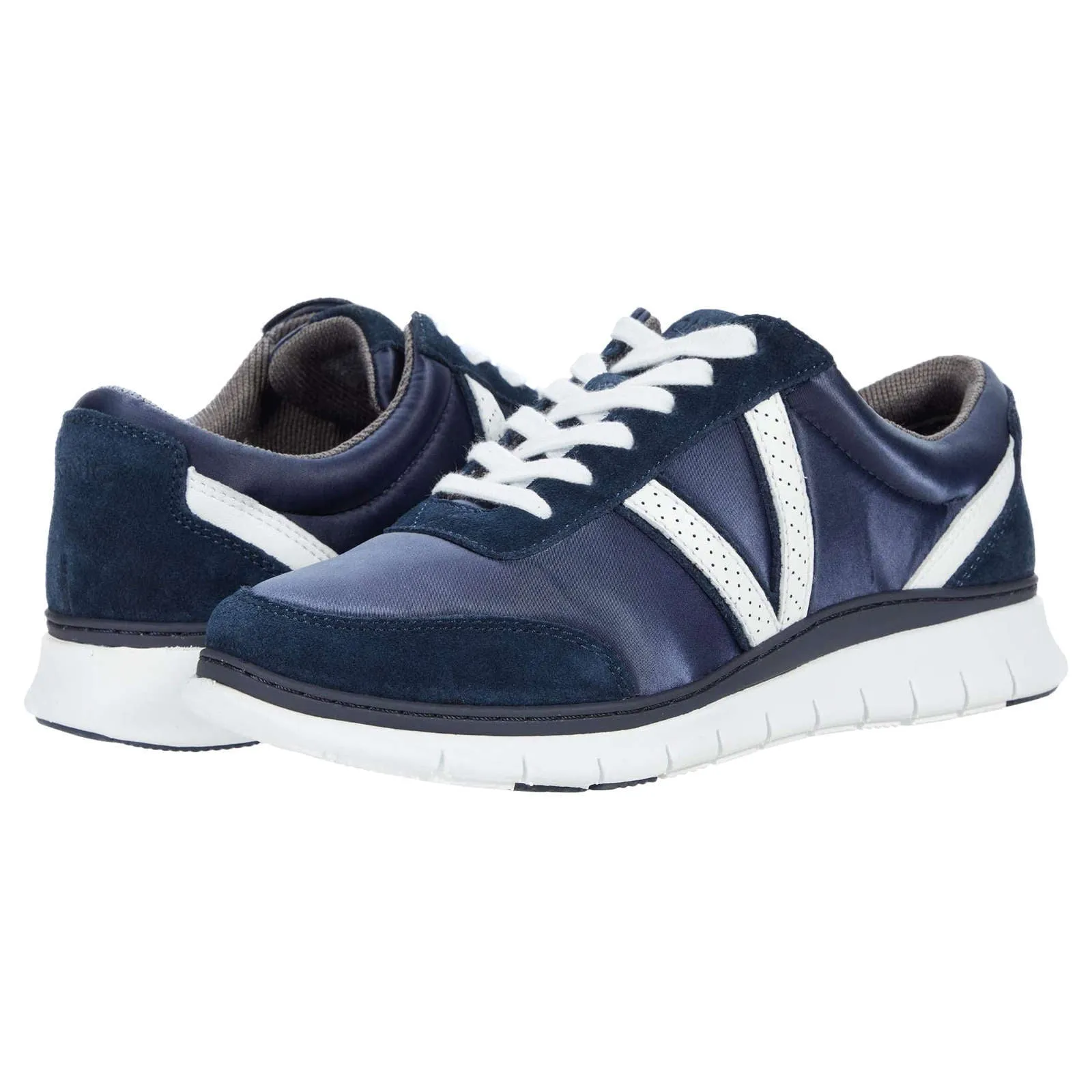 Vionic Fresh Nana Satin Leather Textile Women's Low Top Trainers