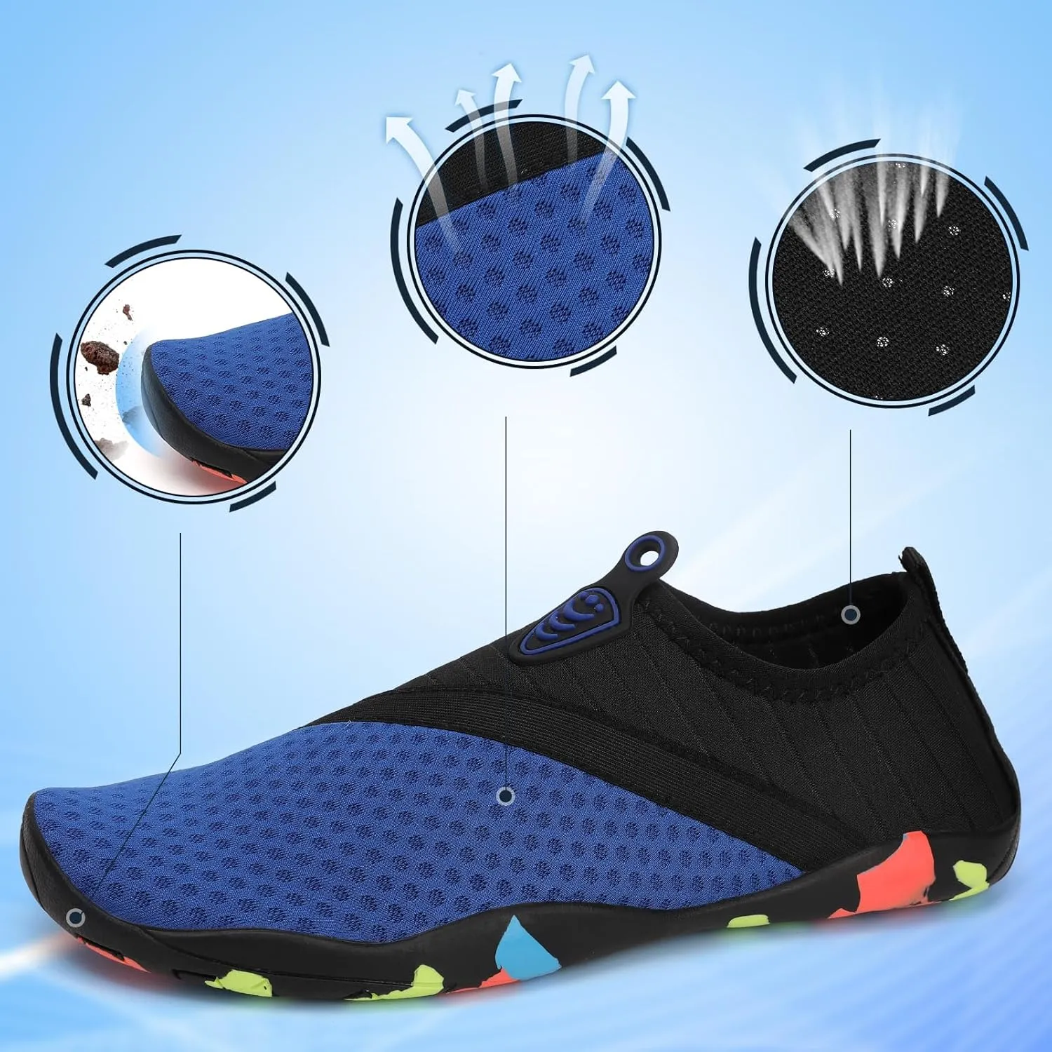 Water Shoes Quick Dry Barefoot Yoga Water Aqua Sport Pool Beach Swim Surf Driving for Women Men