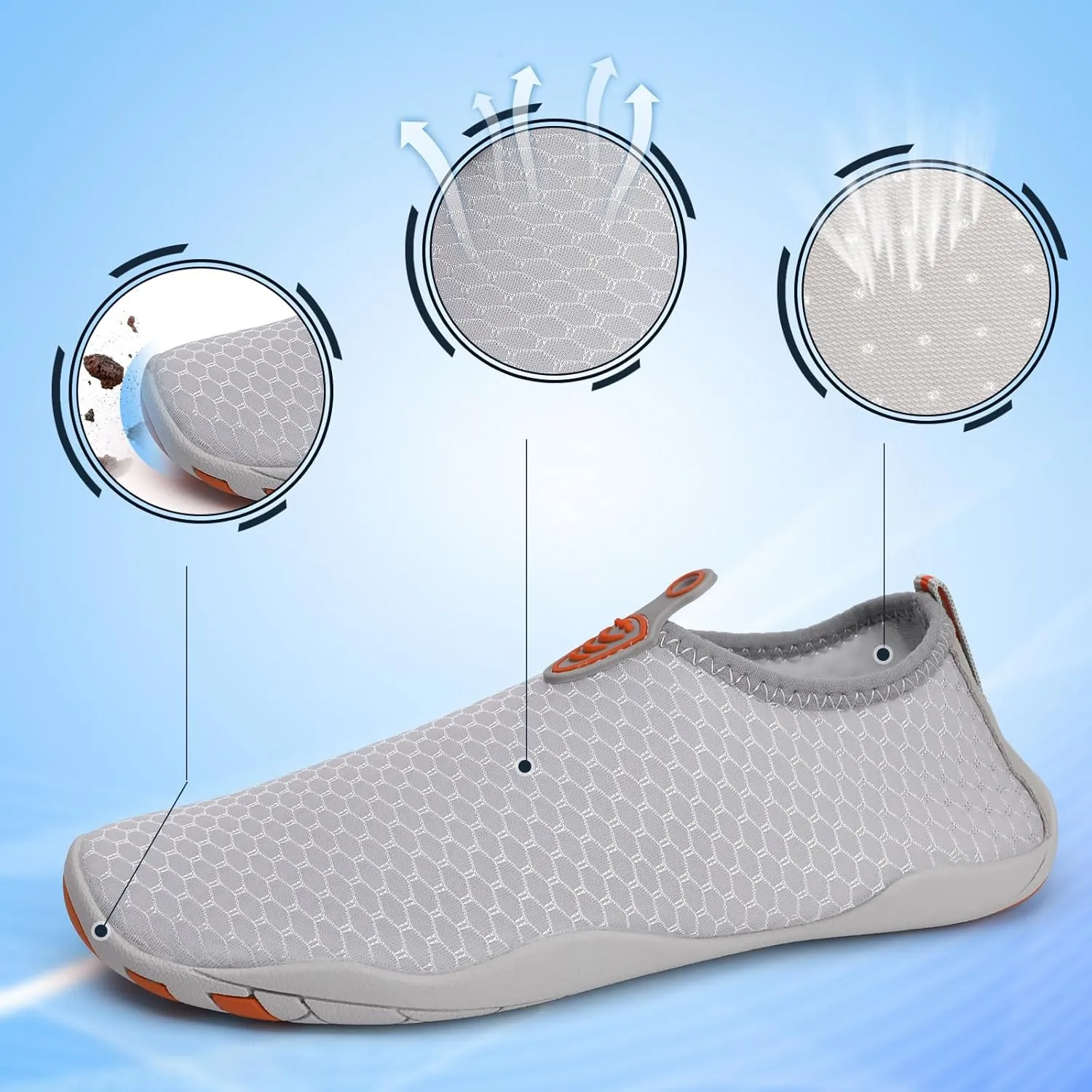 Water Shoes Quick Dry Barefoot Yoga Water Aqua Sport Pool Beach Swim Surf Driving for Women Men