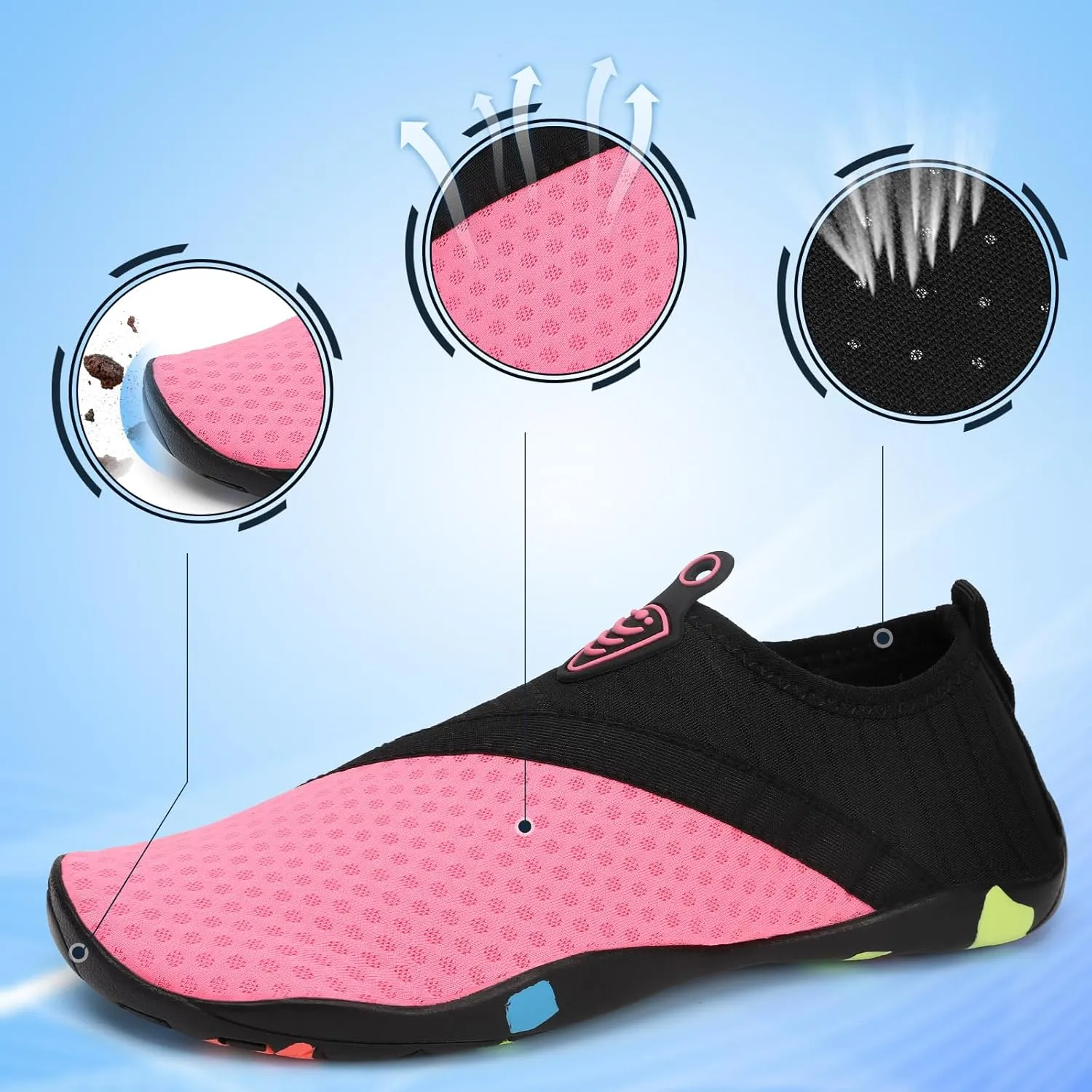 Water Shoes Quick Dry Barefoot Yoga Water Aqua Sport Pool Beach Swim Surf Driving for Women Men