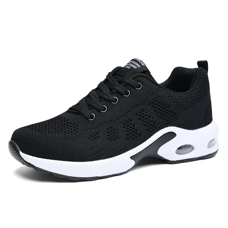Women's Fashion Sneakers | Lace-Up Platform Shoes | Plus Size Soft & Breathable Zapatillas | Female Footwear