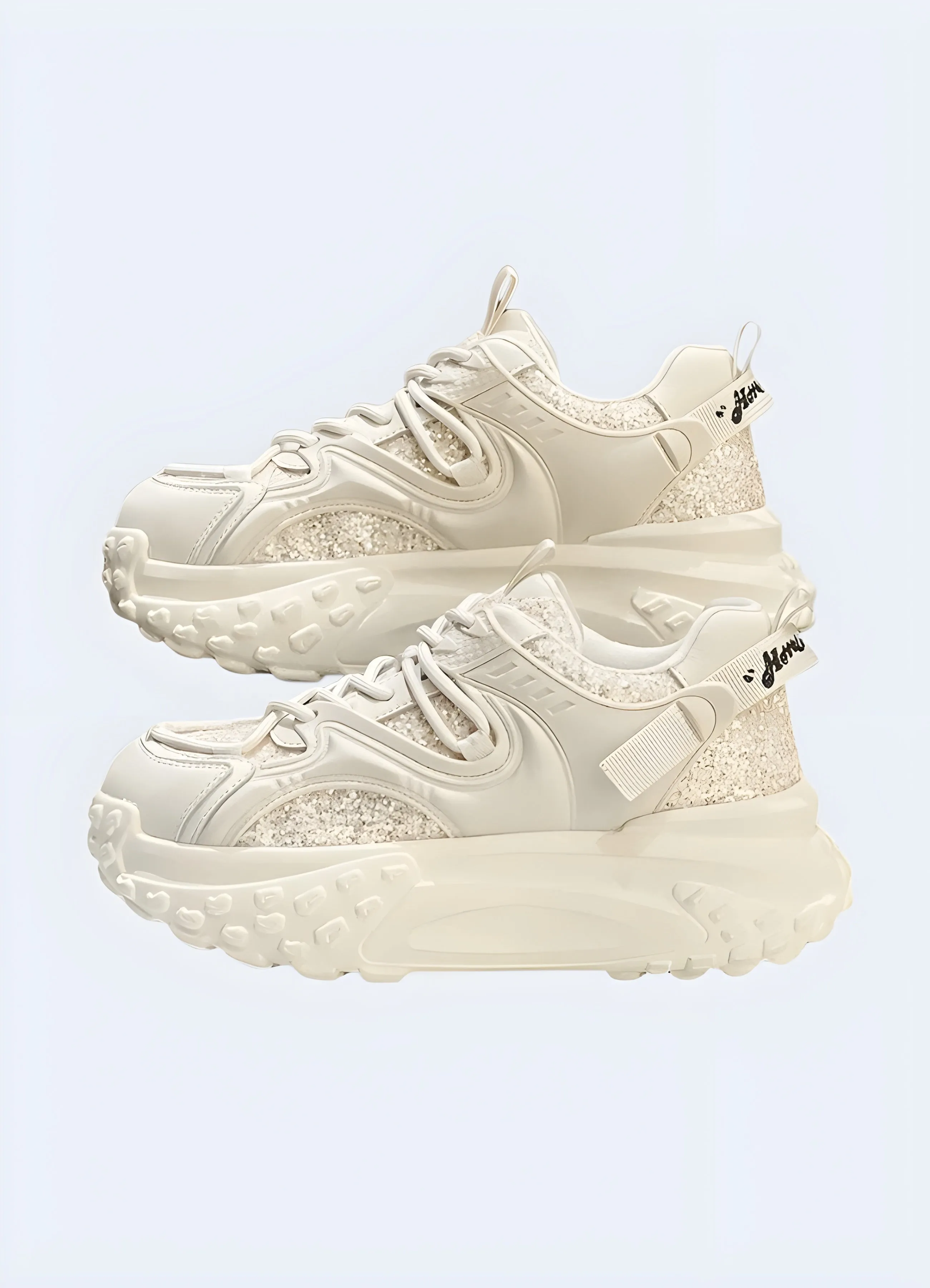 Women's Techwear High Sole Sneakers