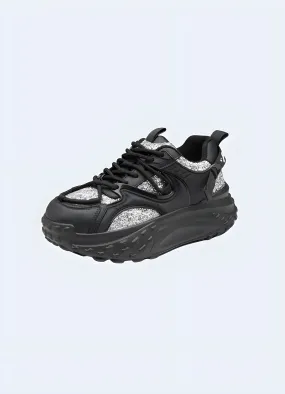 Women's Techwear High Sole Sneakers