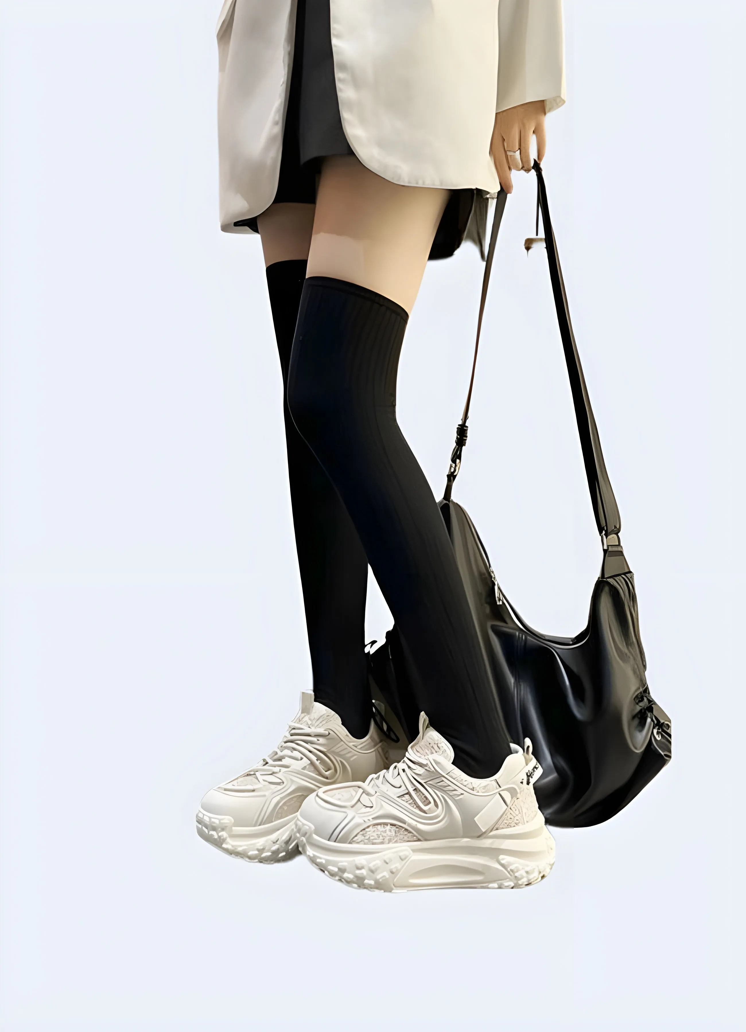 Women's Techwear High Sole Sneakers