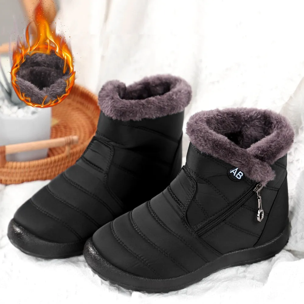 Women's warm, winter Boots. Waterproof Snow Boots