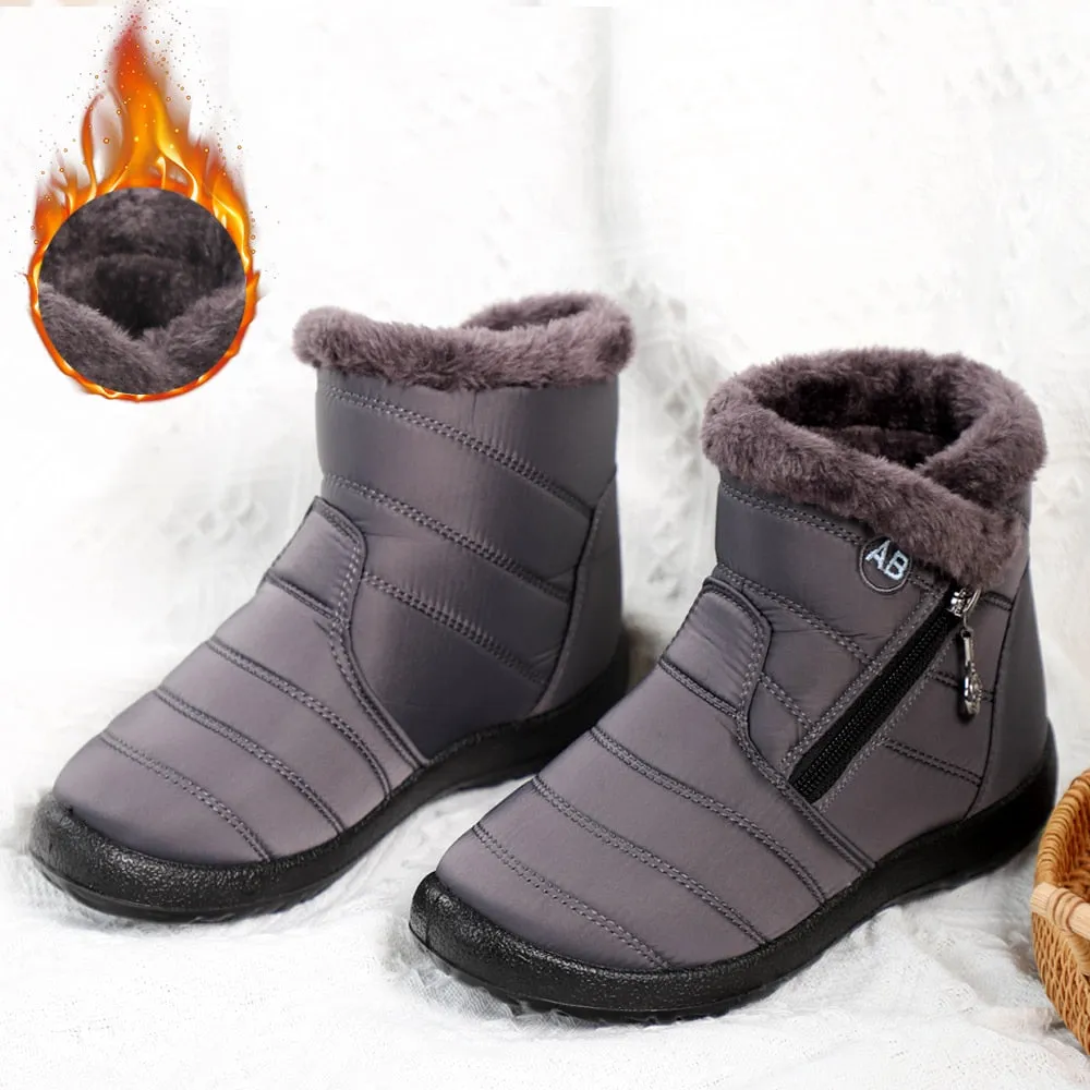 Women's warm, winter Boots. Waterproof Snow Boots